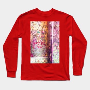 Flowers on my wall Long Sleeve T-Shirt